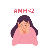  擁有卵巢早衰家族史的女性、自體免疫疾病的女性