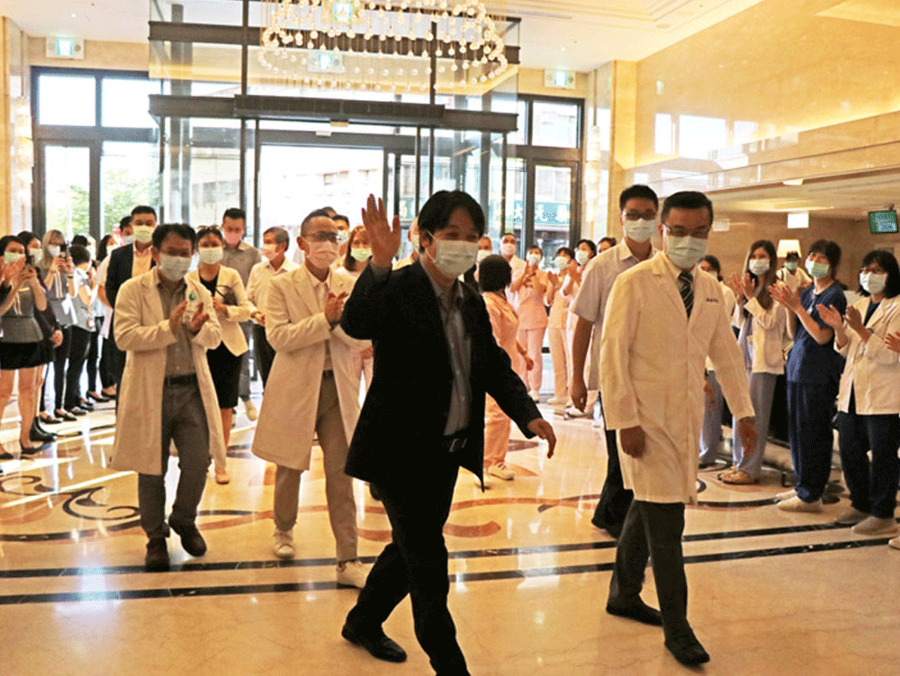 副總統大讚 茂盛醫院試管專家不斷創新 宣揚國際為國爭光