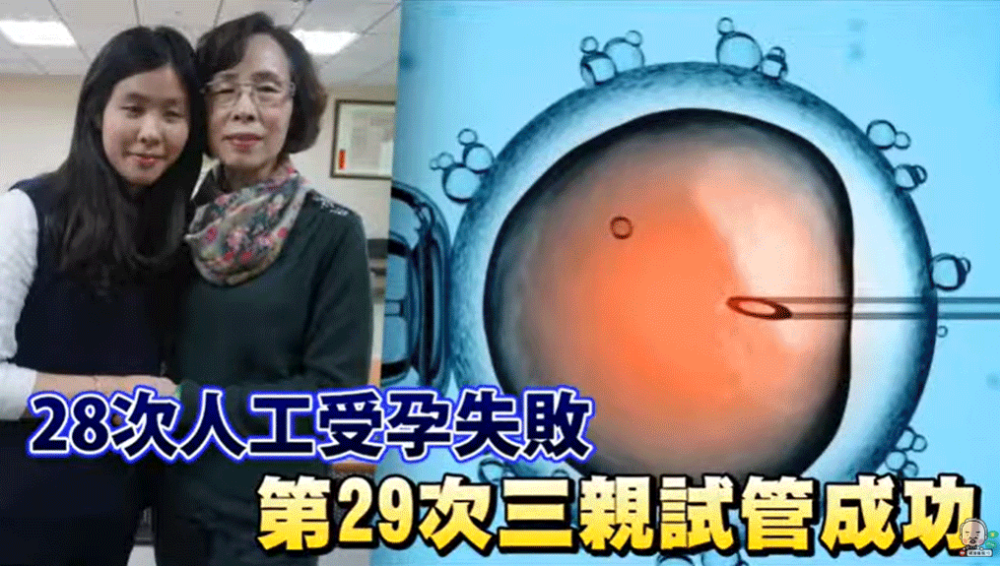 借卵產女 台首位「三親嬰」現身