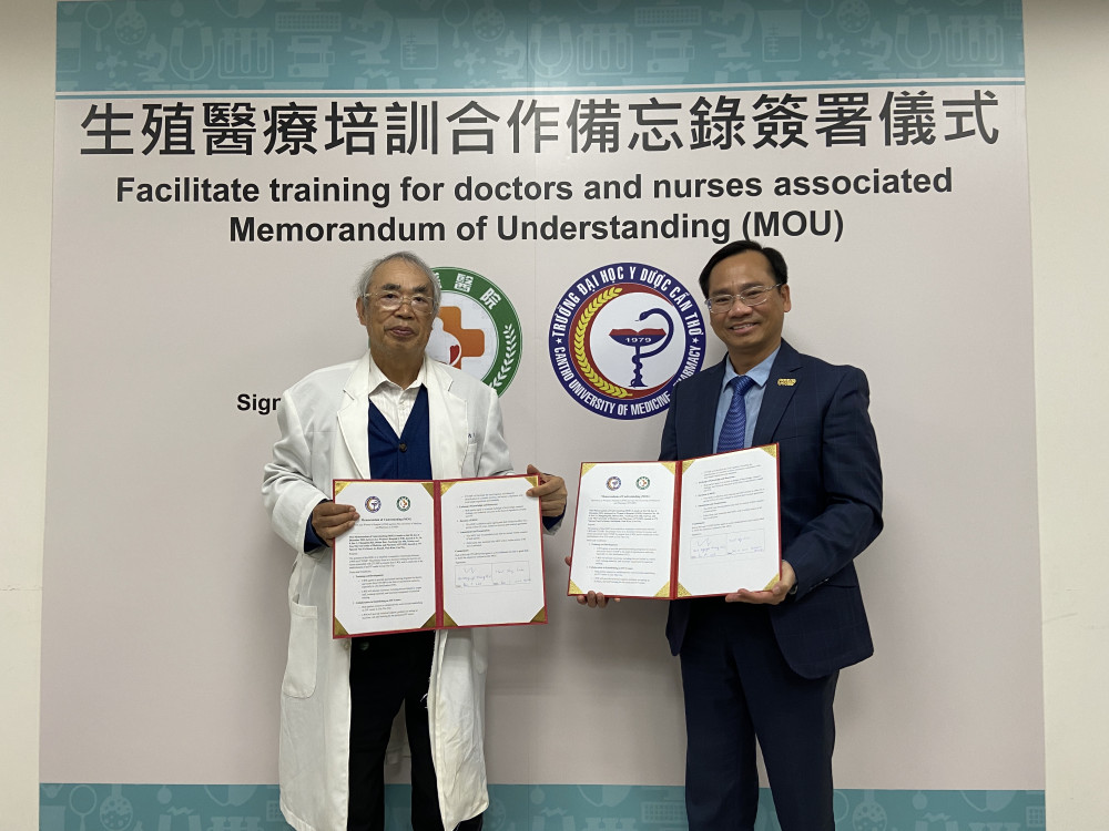 茂盛醫院首度跨海將於越南設立生殖中心 與芹苴醫藥大學簽訂合作備忘錄