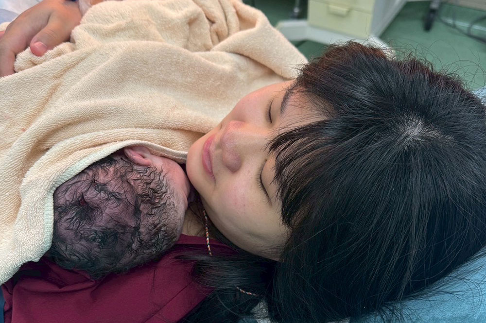 從緊張顫抖，到安心迎接新生命